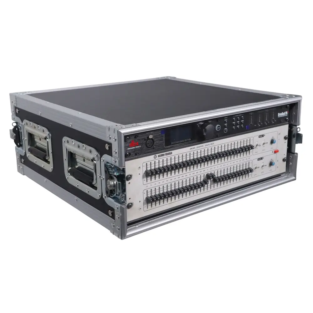 4U Rack Mount Flight Case 19 In Depth