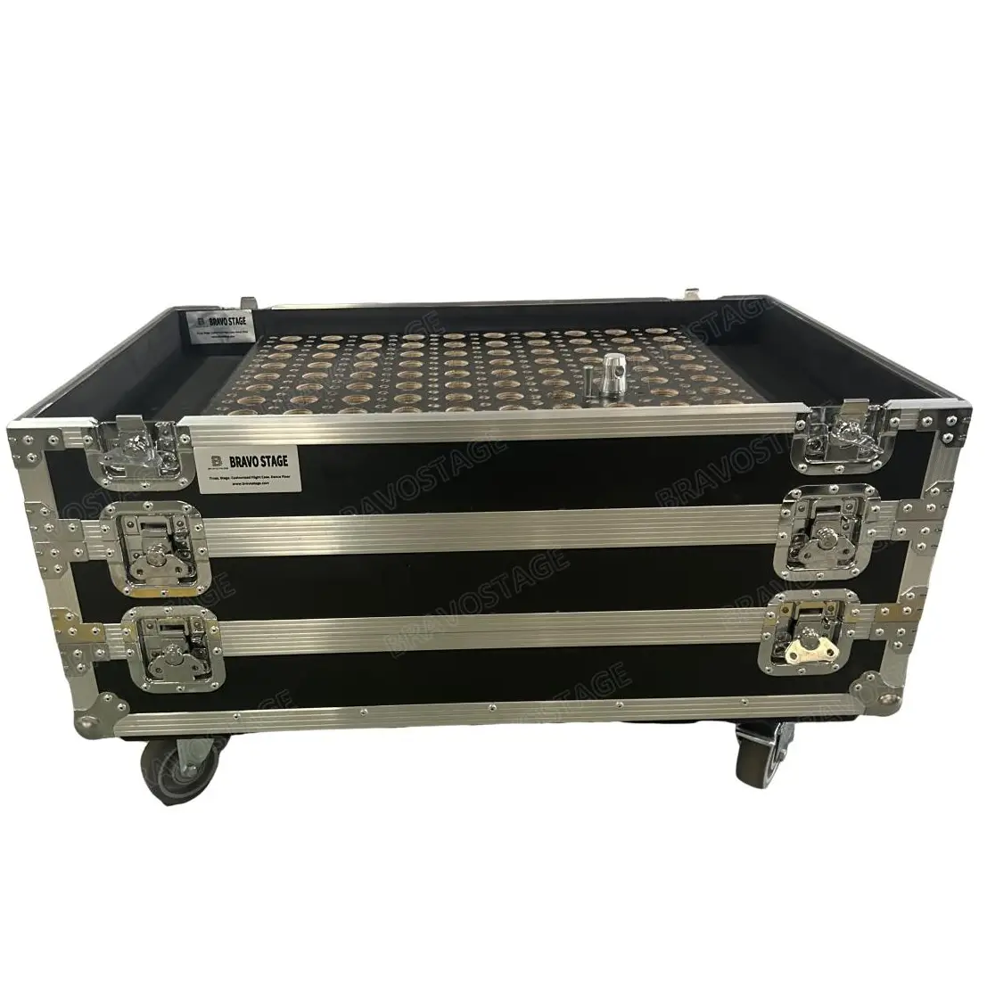 Spigot Truss Connectors and Pins Rack Case