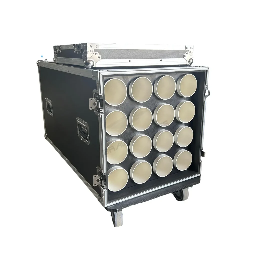ATA Flight Case For 16 Tripod Microphone Stands