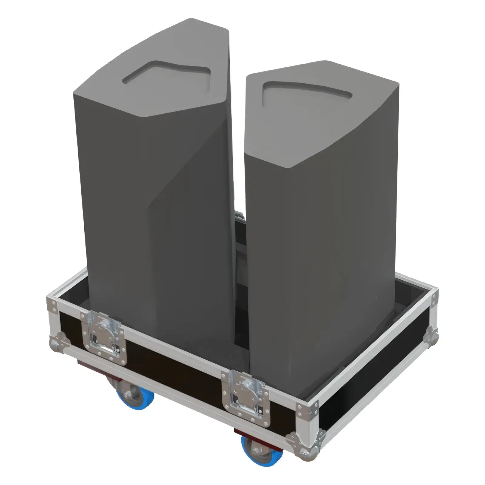 Flight Case 2x DAS M512A Speakers
