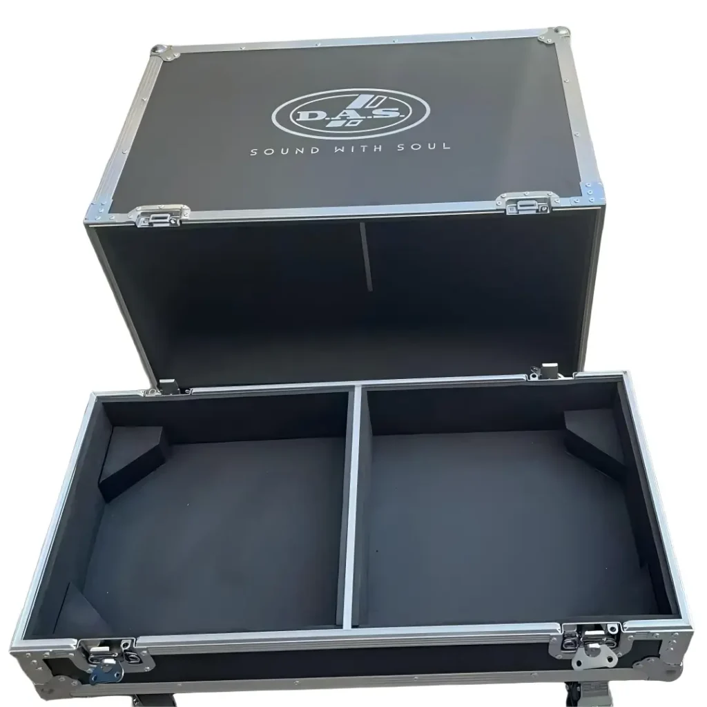 Flight Case 2x DAS 515A Speakers