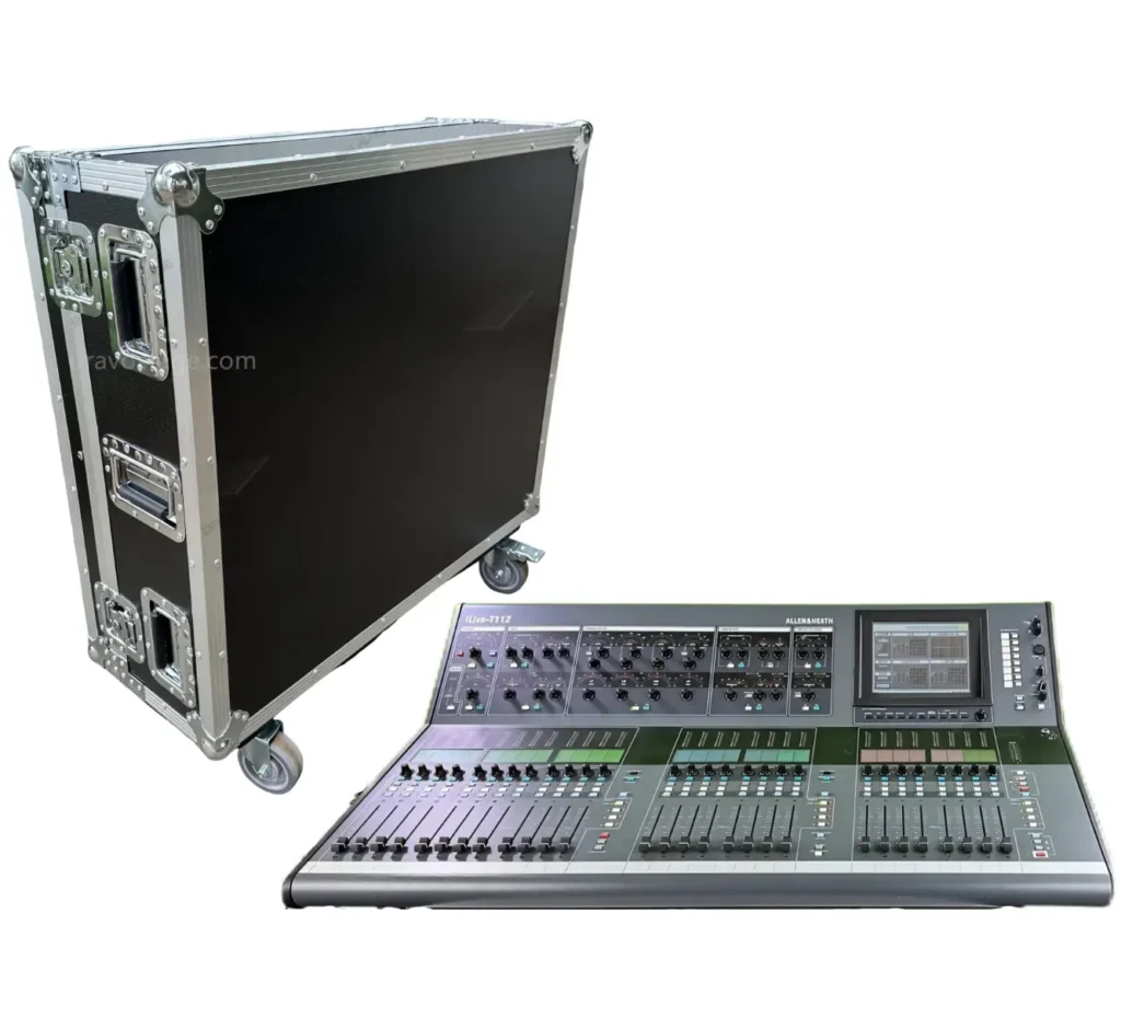 Allen & Heath iLive T112 Console Flight Case with Doghouse
