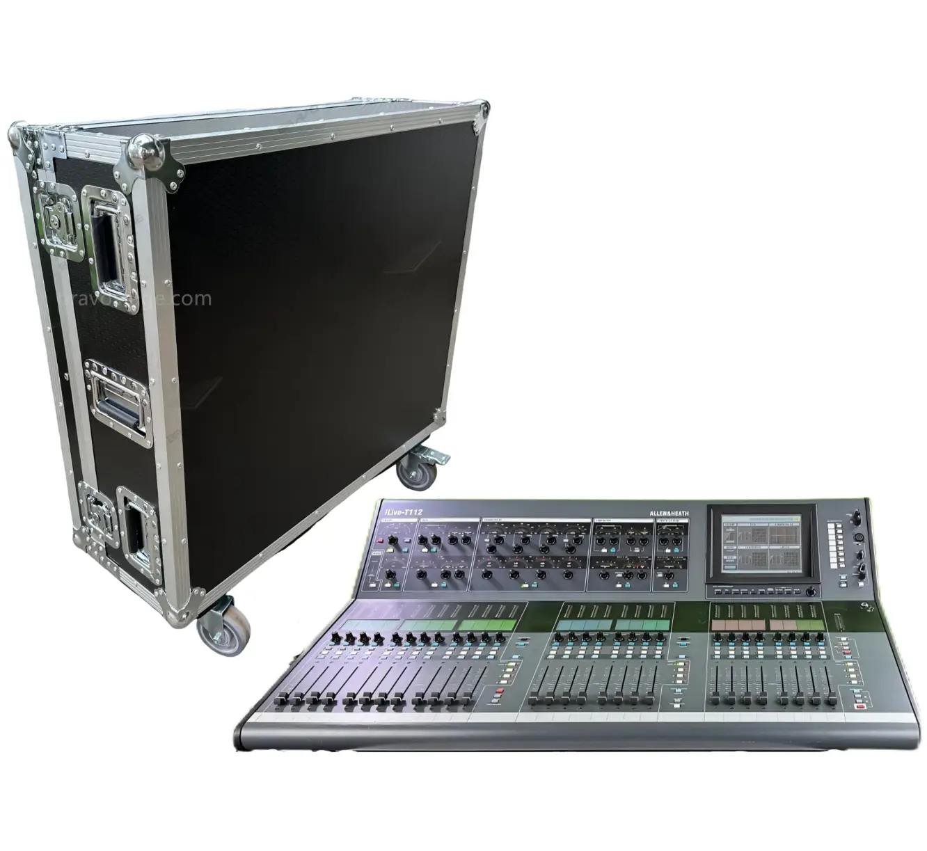 Allen & Heath iLive T112 Console Flight Case with Doghouse