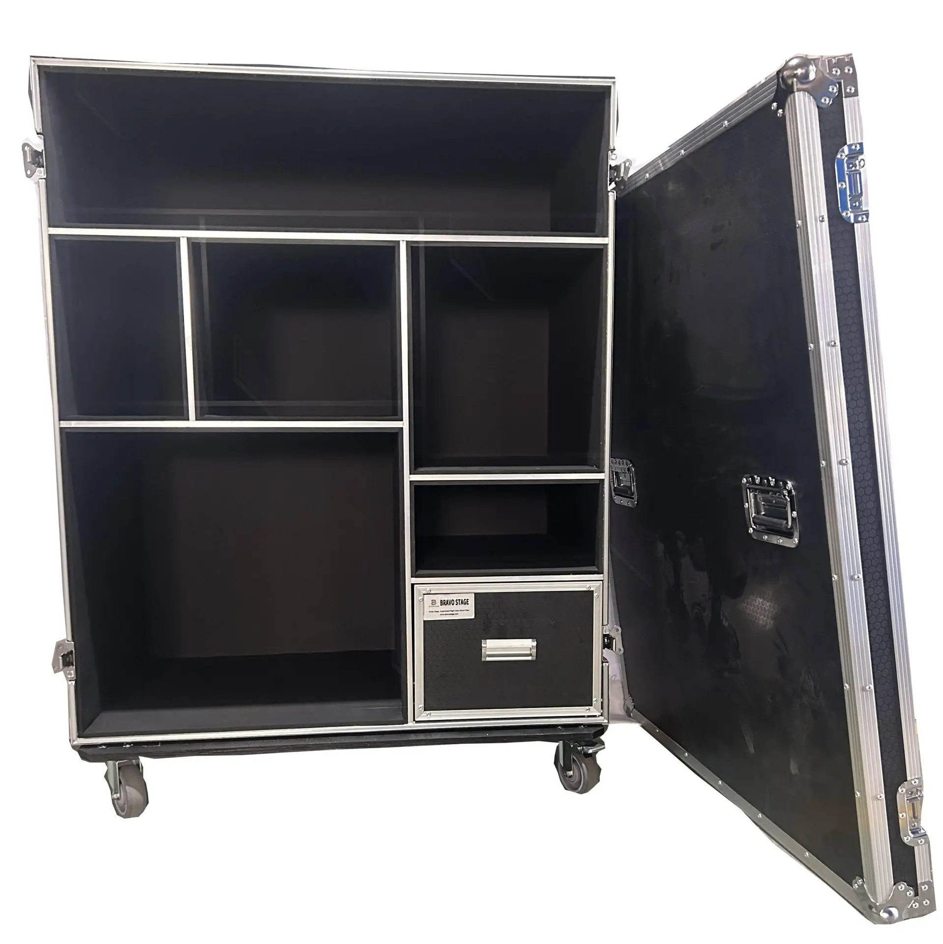 Drum Flight Case with Drawer