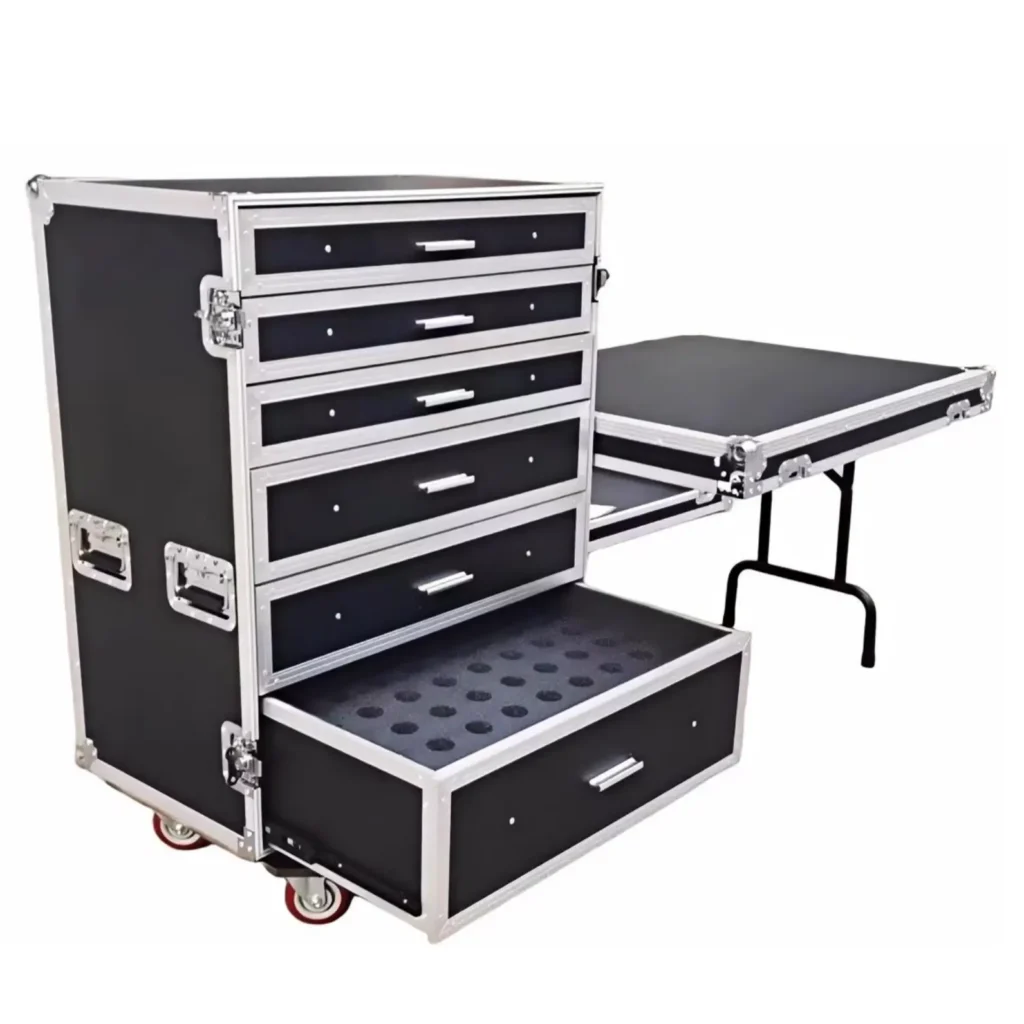 6 Drawers Audio Workbox ATA Style Rack Case