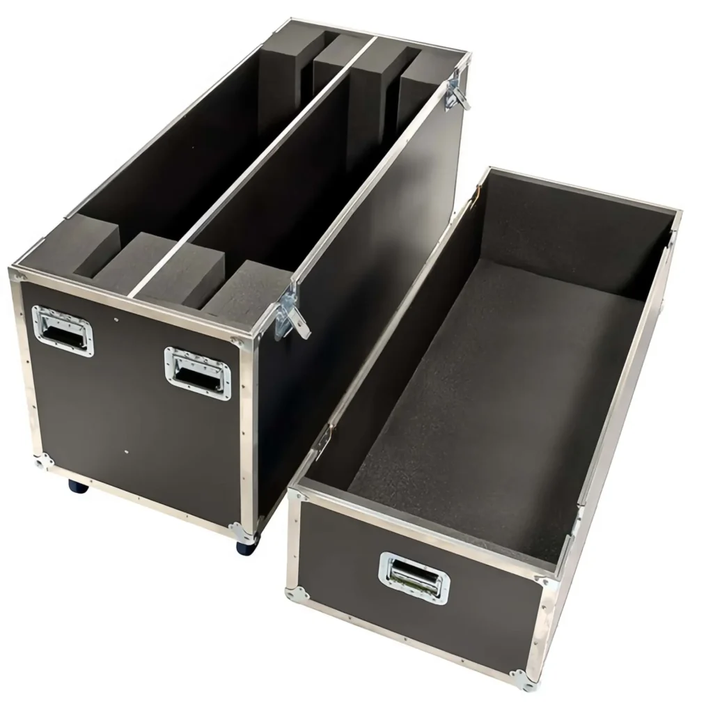 Custom 2 Flatscreen TV Monitor Screen ATA Cases 71″