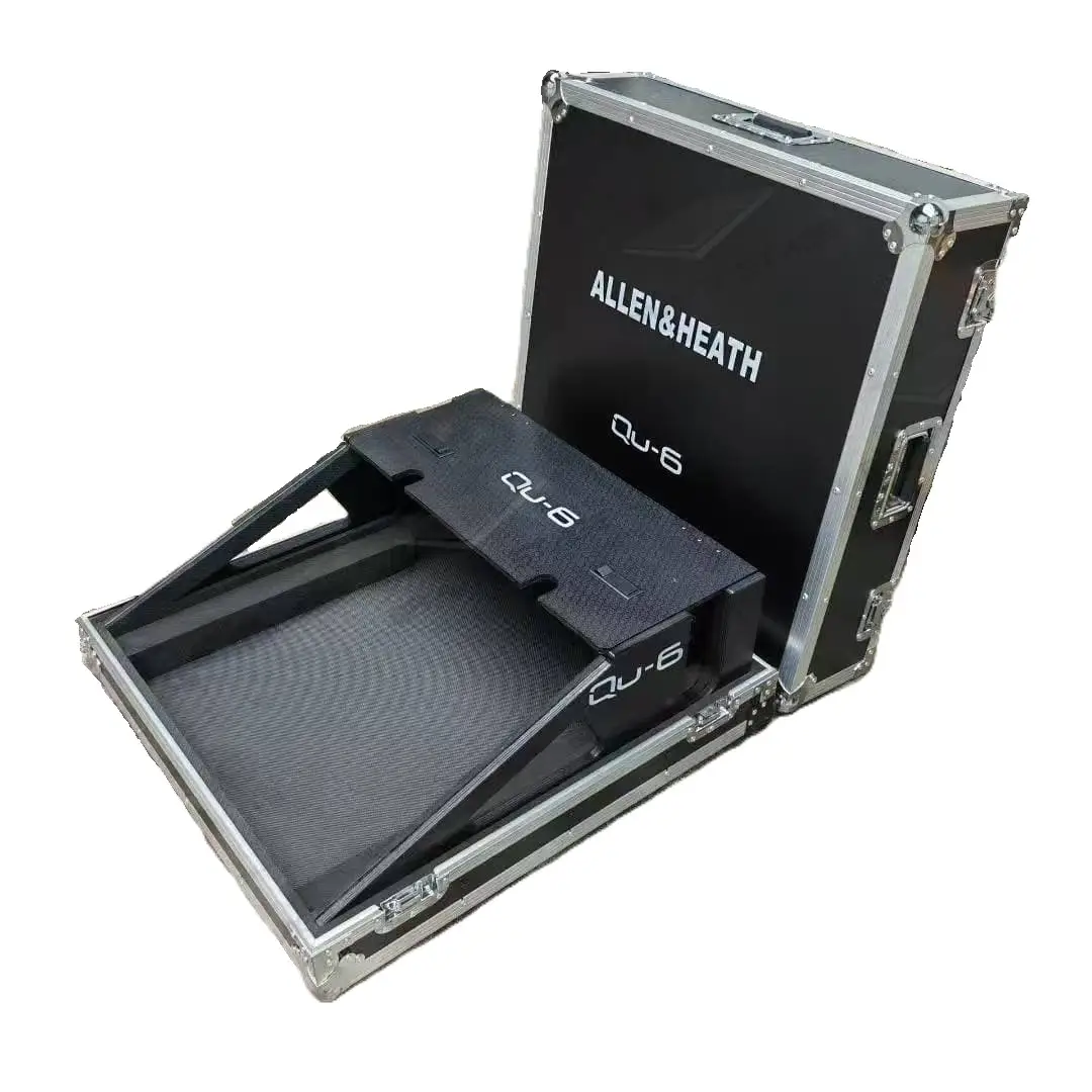 Digital Audio Mixer Case for Allen &Heath QU6 with Doghouse