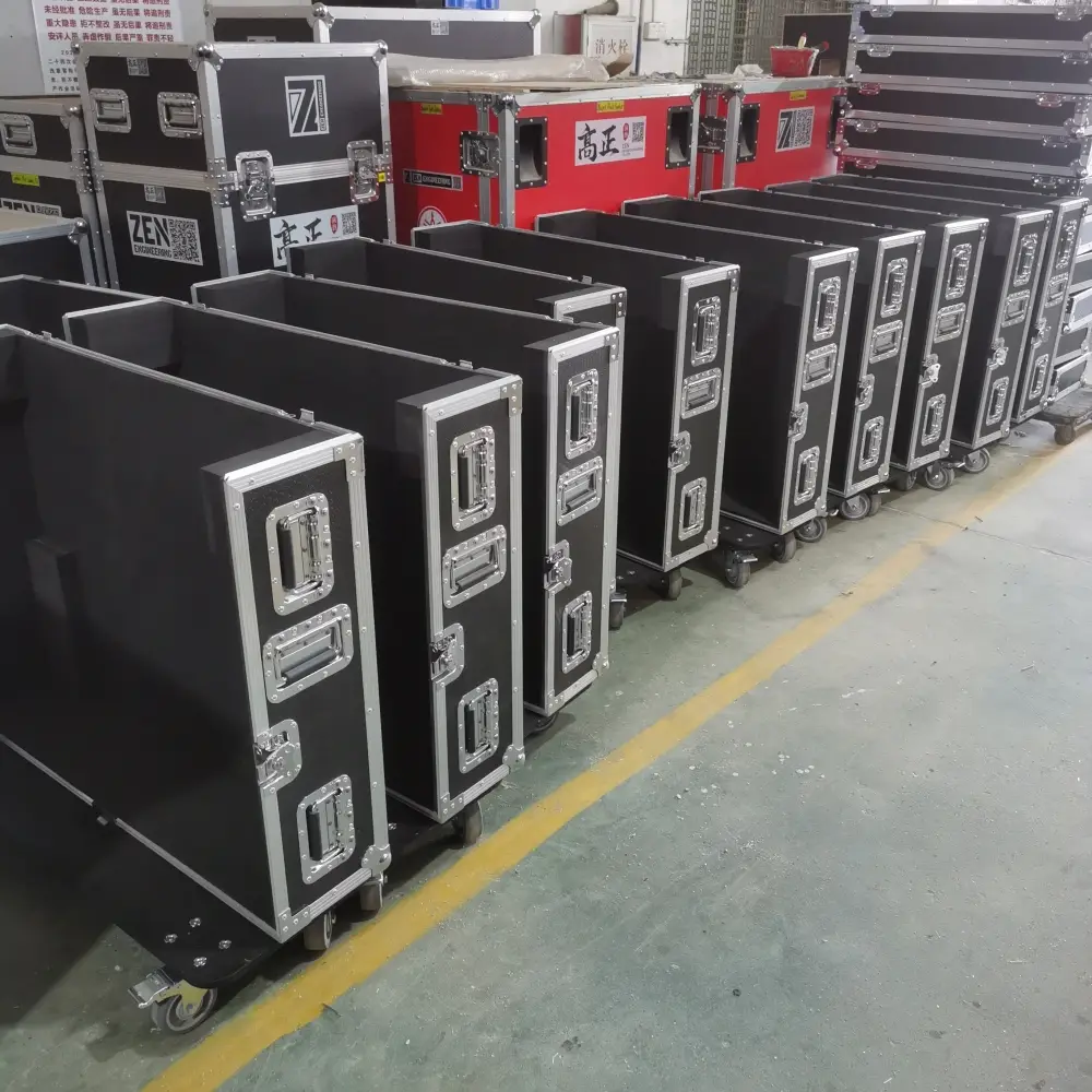 Flight Case for Midas M32 Console with Doghouse and Wheels