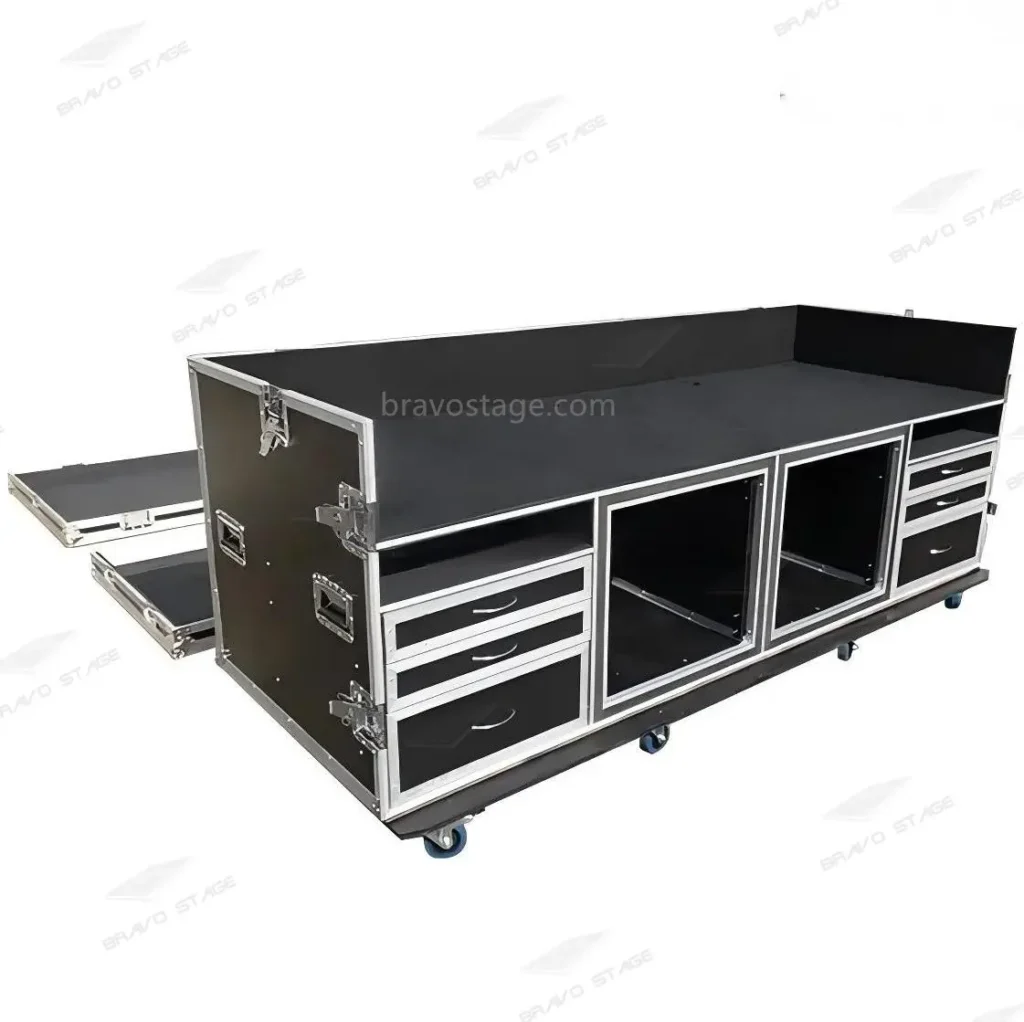 Customized Audio Console Workstation Case