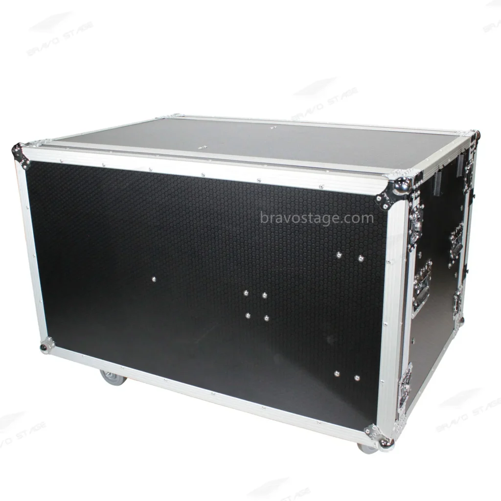 12U Shockproof Workstation Case With Drawers