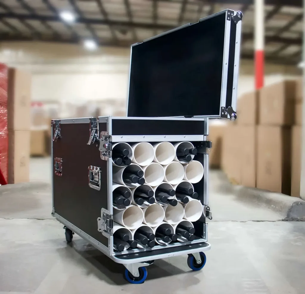 ATA Flight Case For 20 Tripod Microphone Stands