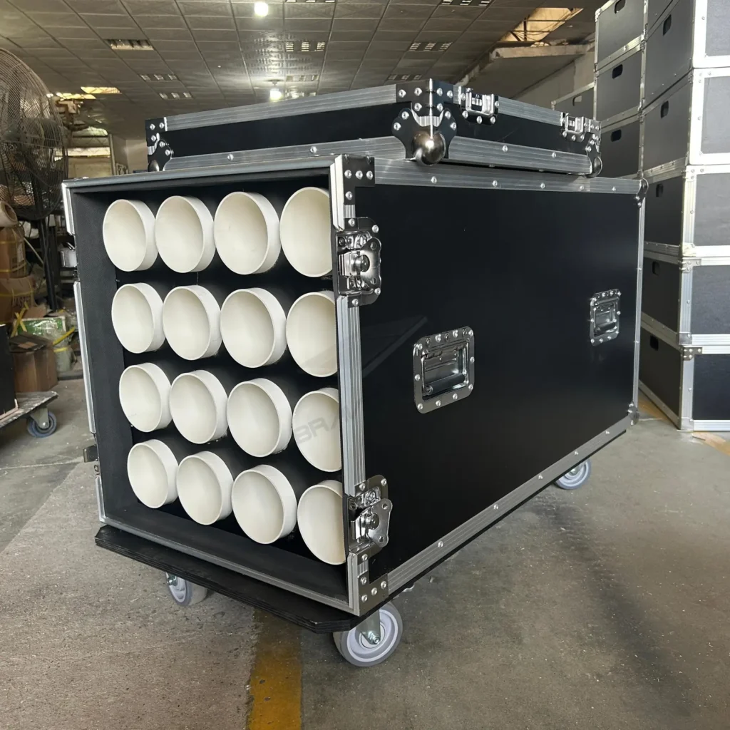 ATA Flight Case For 16 Tripod Microphone Stands