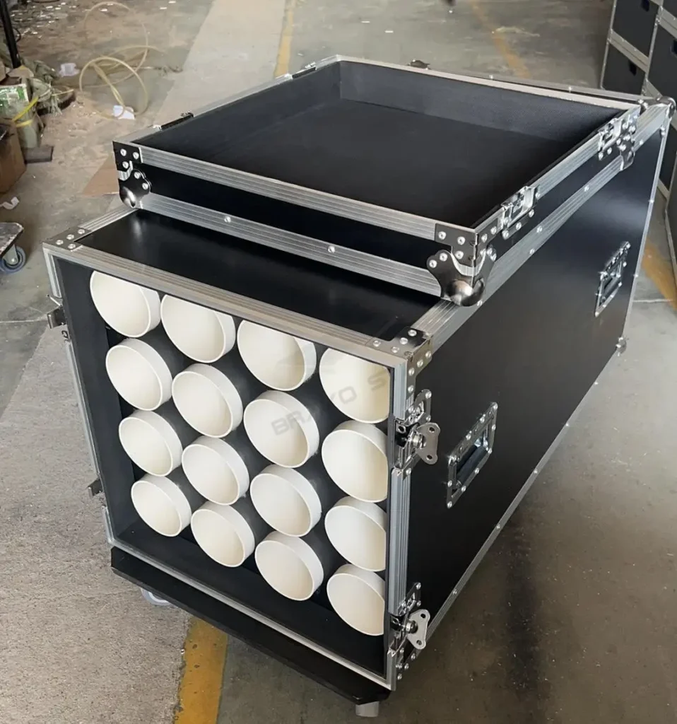 ATA Flight Case For 16 Tripod Microphone Stands