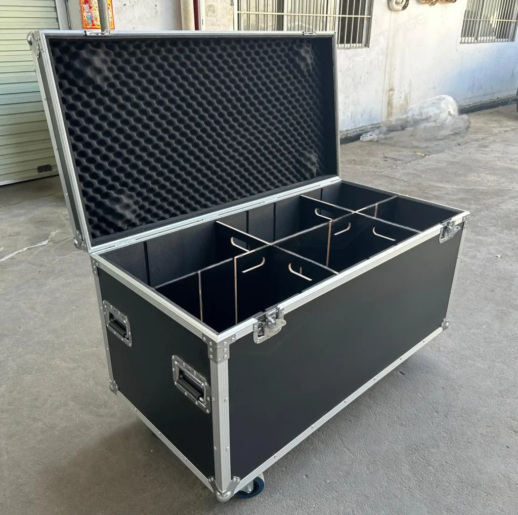 ATA Utility Heavy Duty Storage Road Case With Dividers