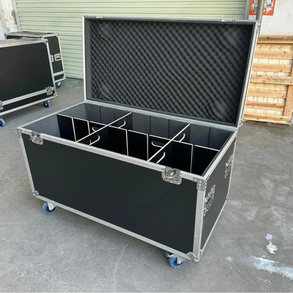 ATA Utility Heavy Duty Storage Road Case With Dividers