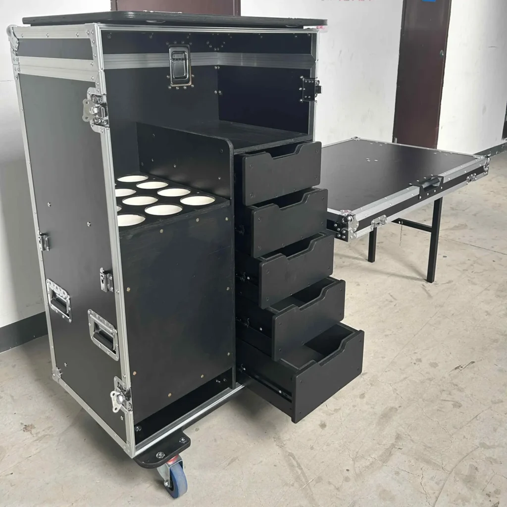 12-UP Mic Stand with Drawers WorkBox