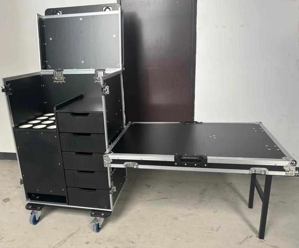 12-UP Mic Stand with Drawers WorkBox