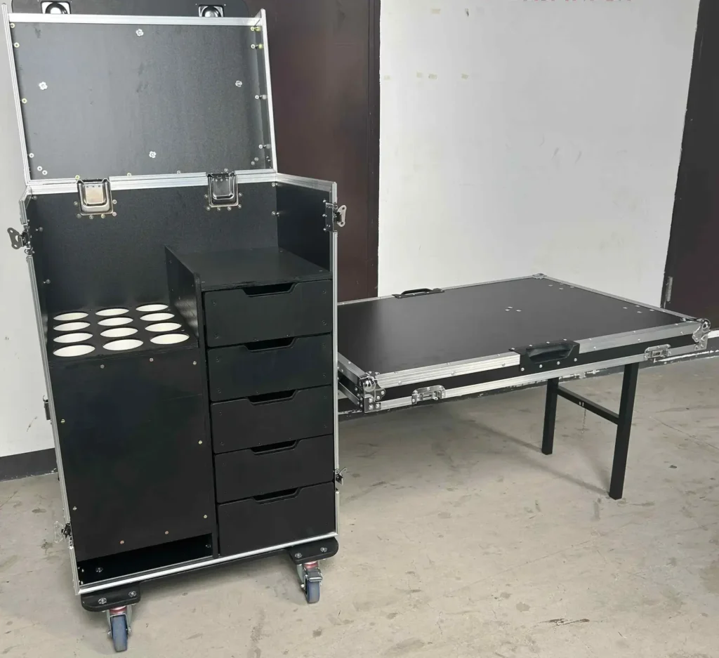 12-UP Mic Stand with Drawers WorkBox