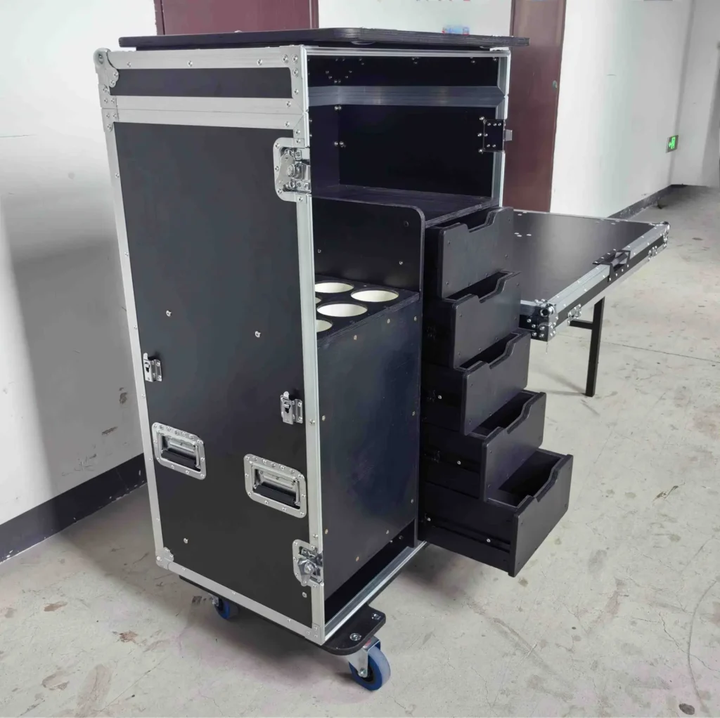 12-UP Mic Stand with Drawers WorkBox