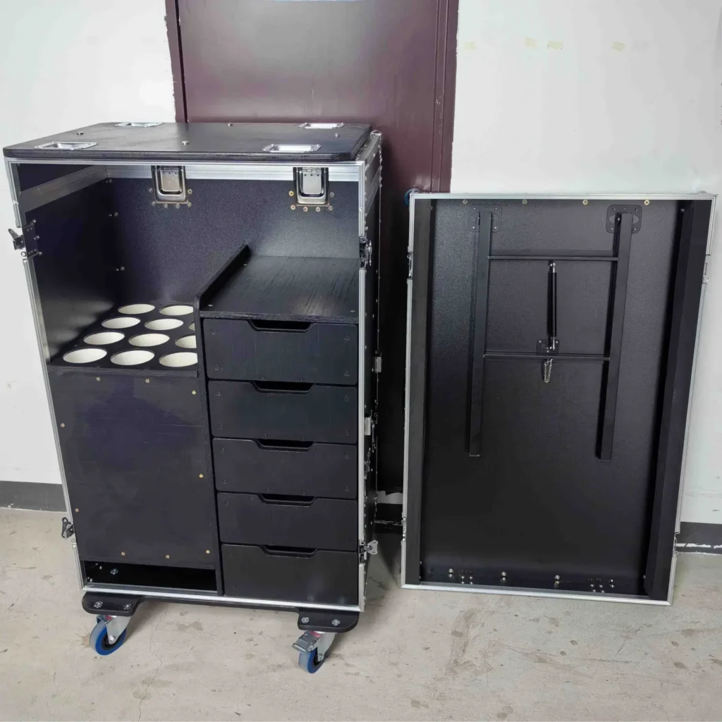 12-UP Mic Stand with Drawers WorkBox