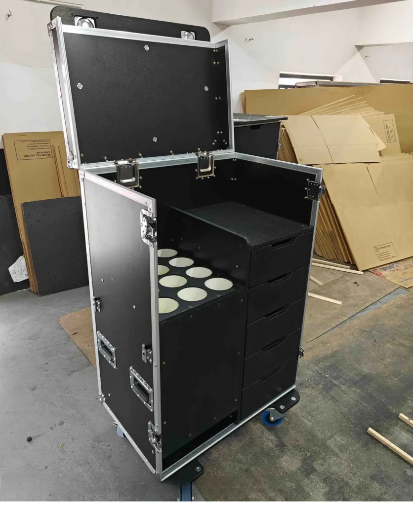 12-UP Mic Stand with Drawers WorkBox