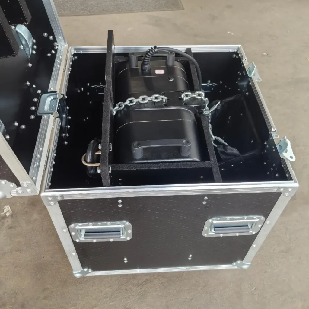 Coreat 1T Hoist in 24 x 24 Chain Hoist Flight Case
