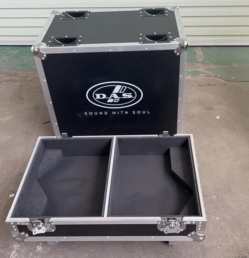 Flight Case 2x DAS M512A Speakers
