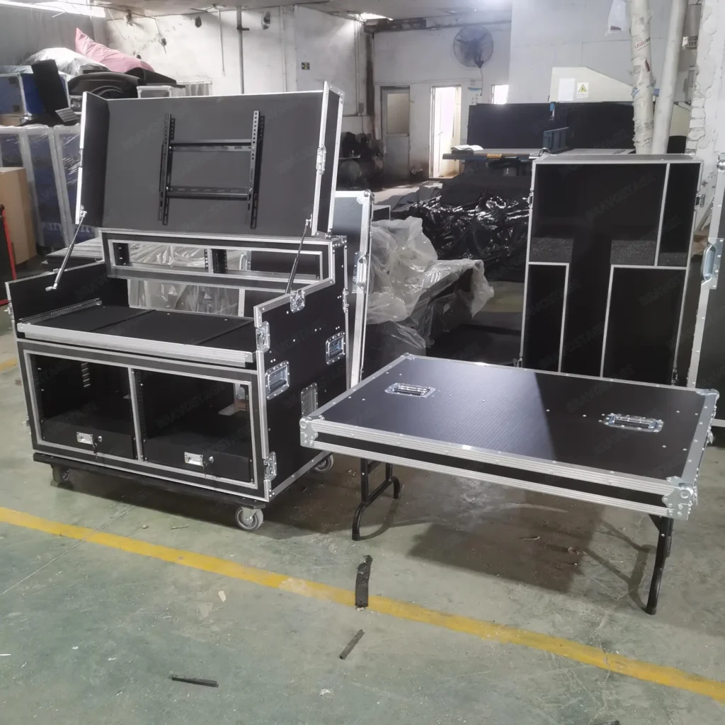 Mobile Video Workstation Flight Case