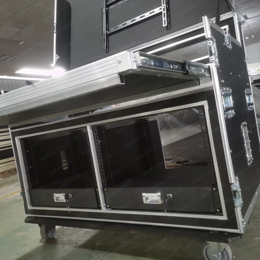 Mobile Video Workstation Flight Case
