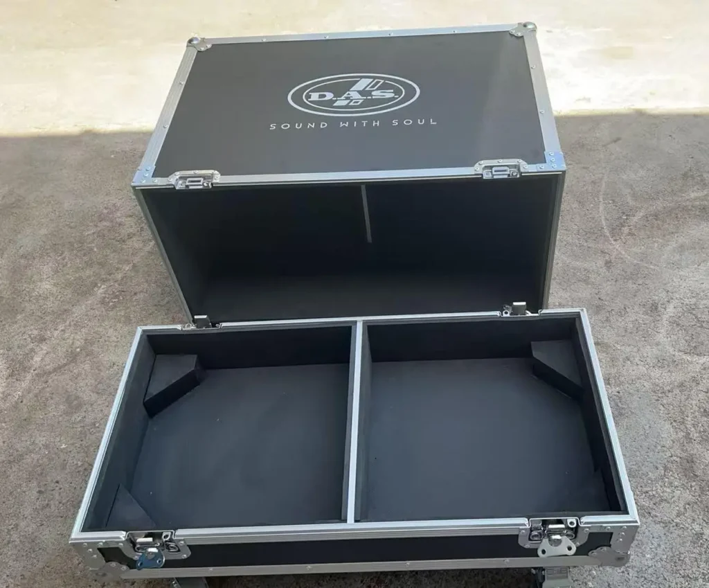 Flight Case 2x DAS 512A Speakers