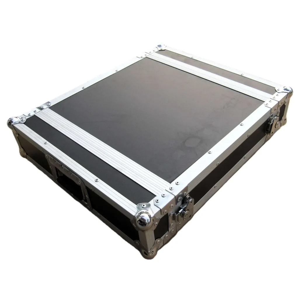2U Space Rack Mount ATA Flight Case 19 Inch Depth