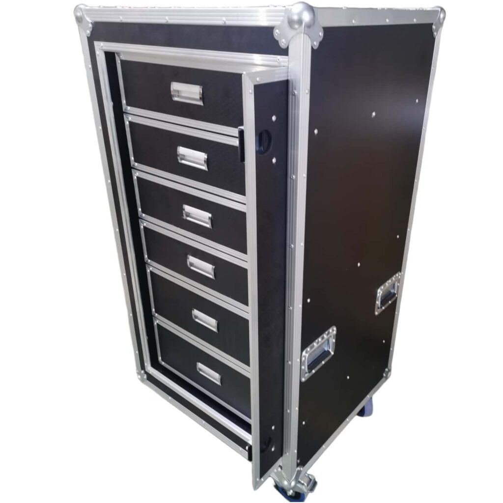 Slam Rack Road Case with 6 Drawers