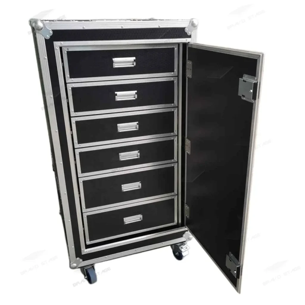 Slam Rack Road Case with 6 Drawers