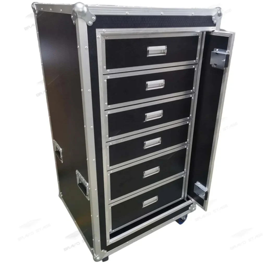 Slam Rack Road Case with 6 Drawers