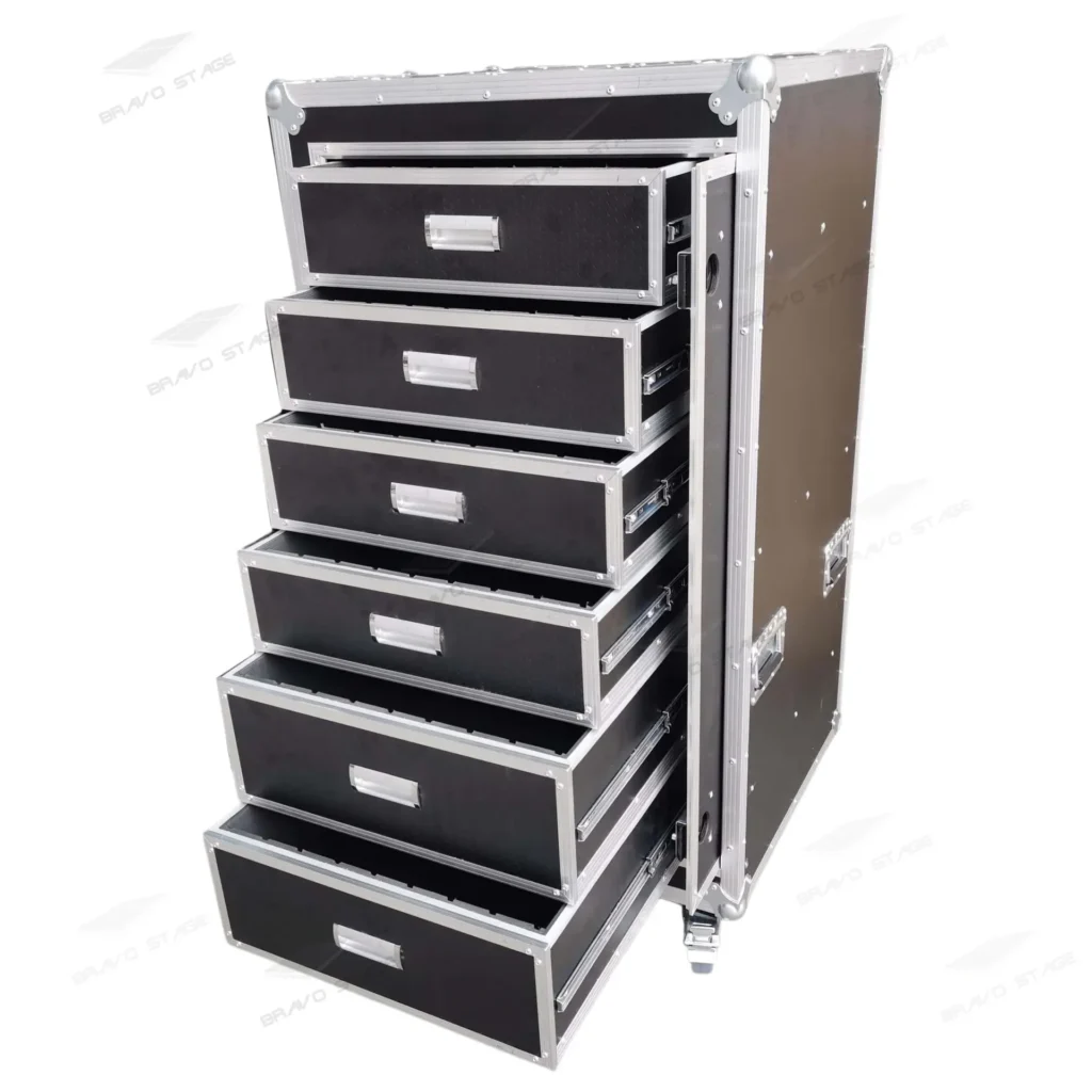 Slam Rack Road Case with 6 Drawers