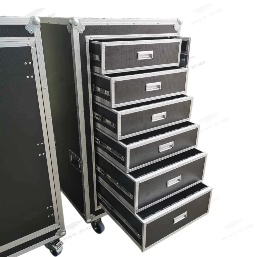 Slam Rack Road Case with 6 Drawers