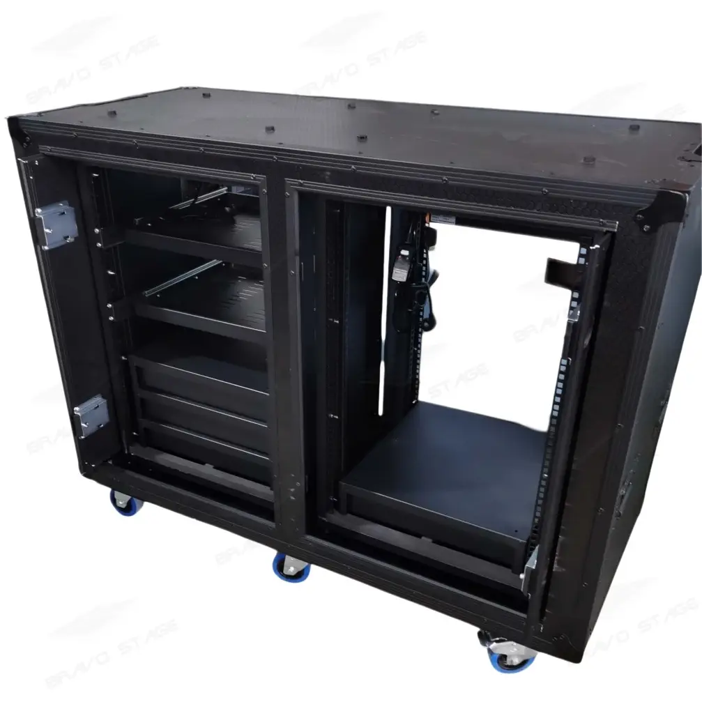 Double SLAM Rack Case with Drawers 32U