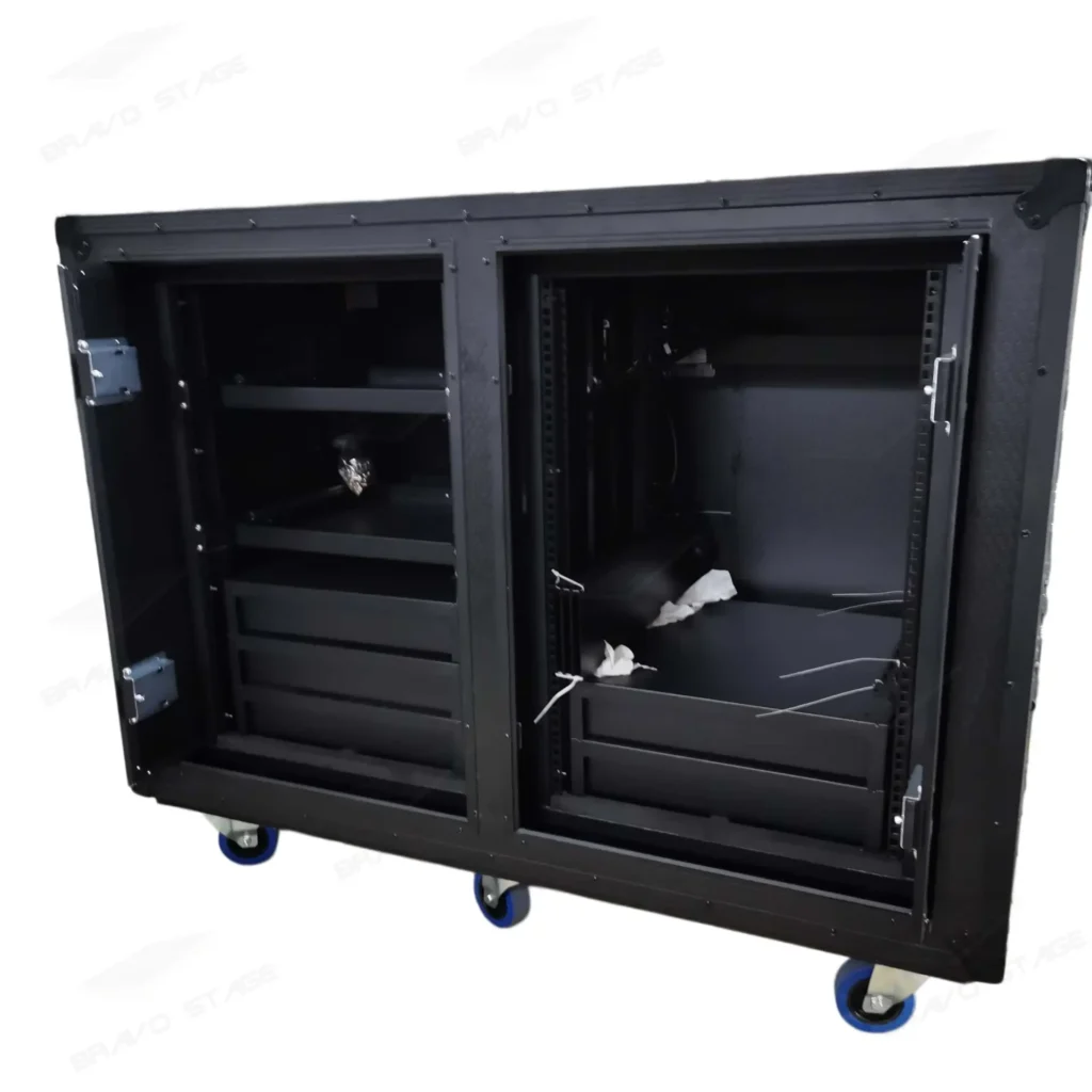 Double SLAM Rack Case with Drawers 32U