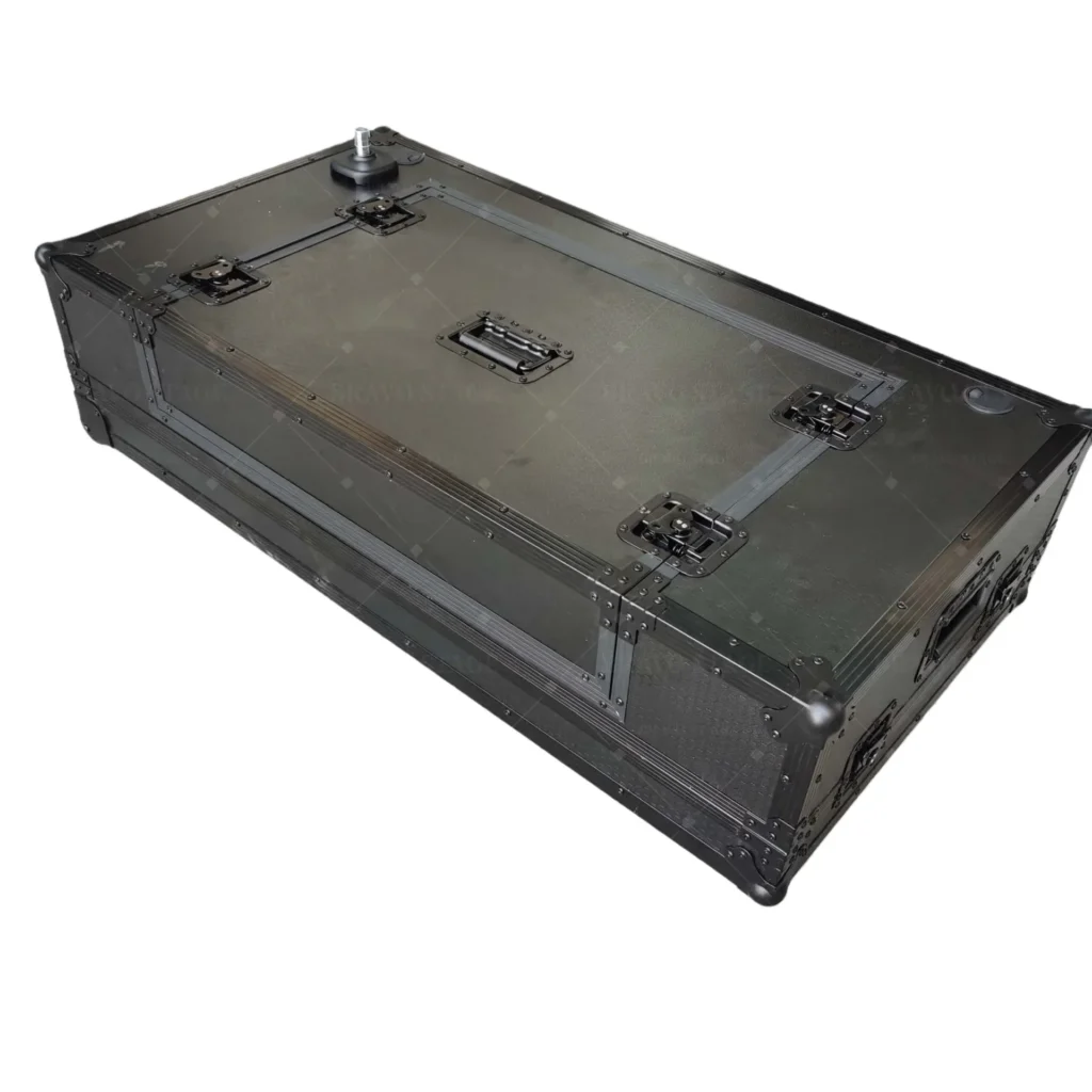 ATA Flight Case Folding DJ Z-Table Mobile Workstation