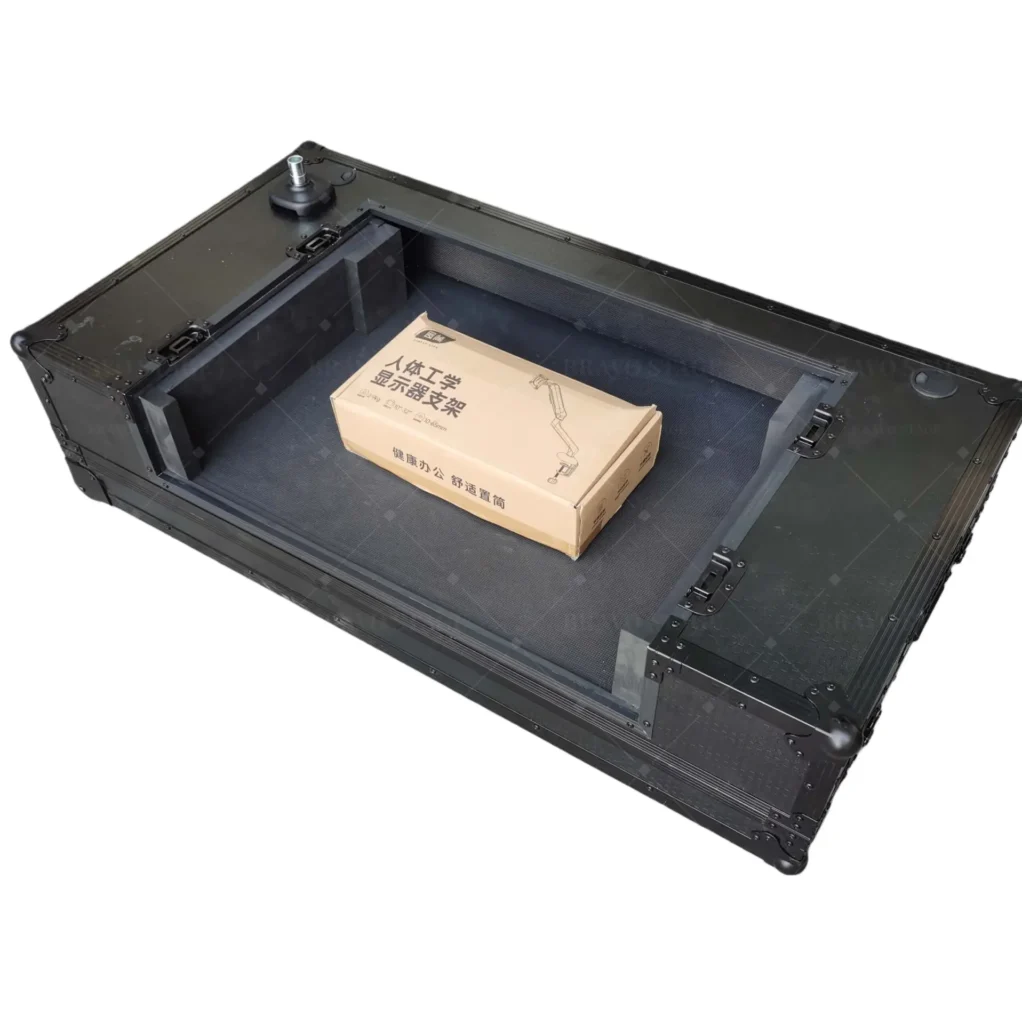 ATA Flight Case Folding DJ Z-Table Mobile Workstation