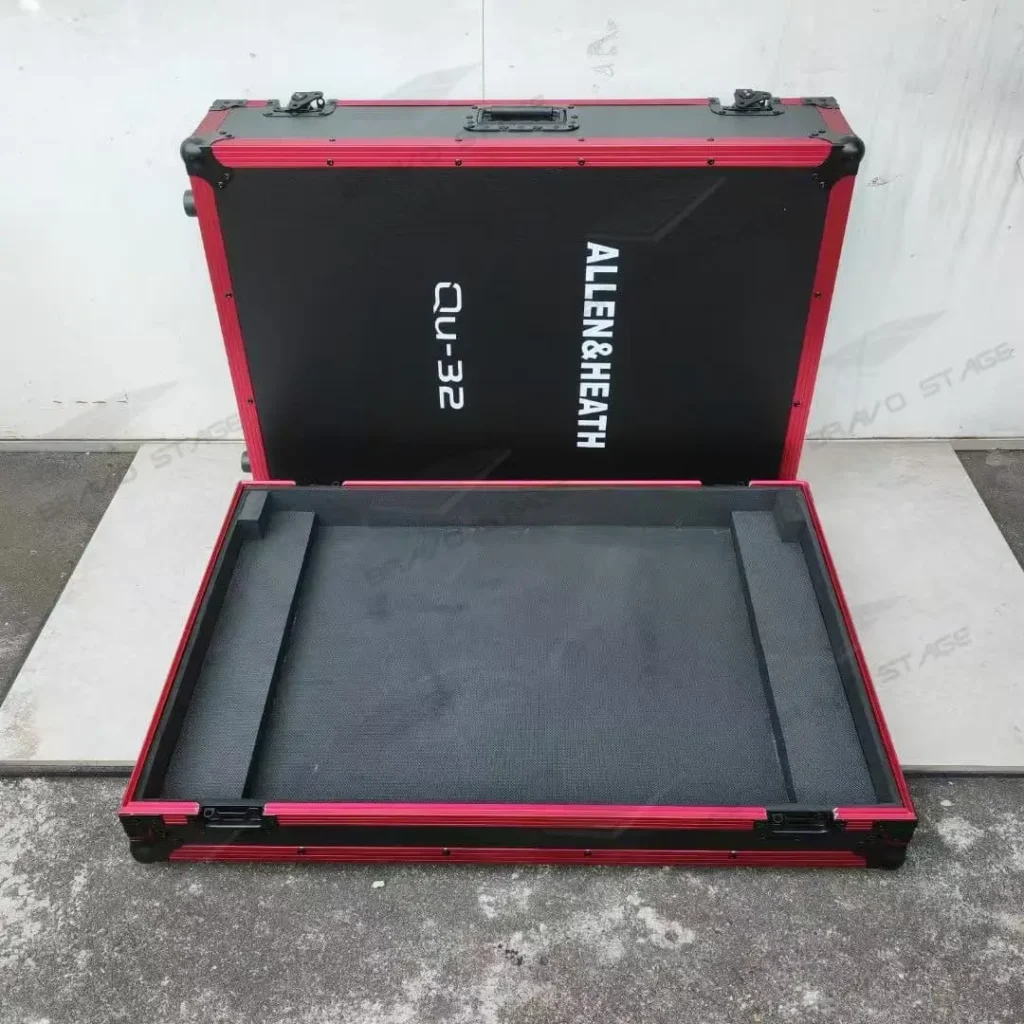 Red Color Digital Audio Mixer Flight Case for Allen &amp