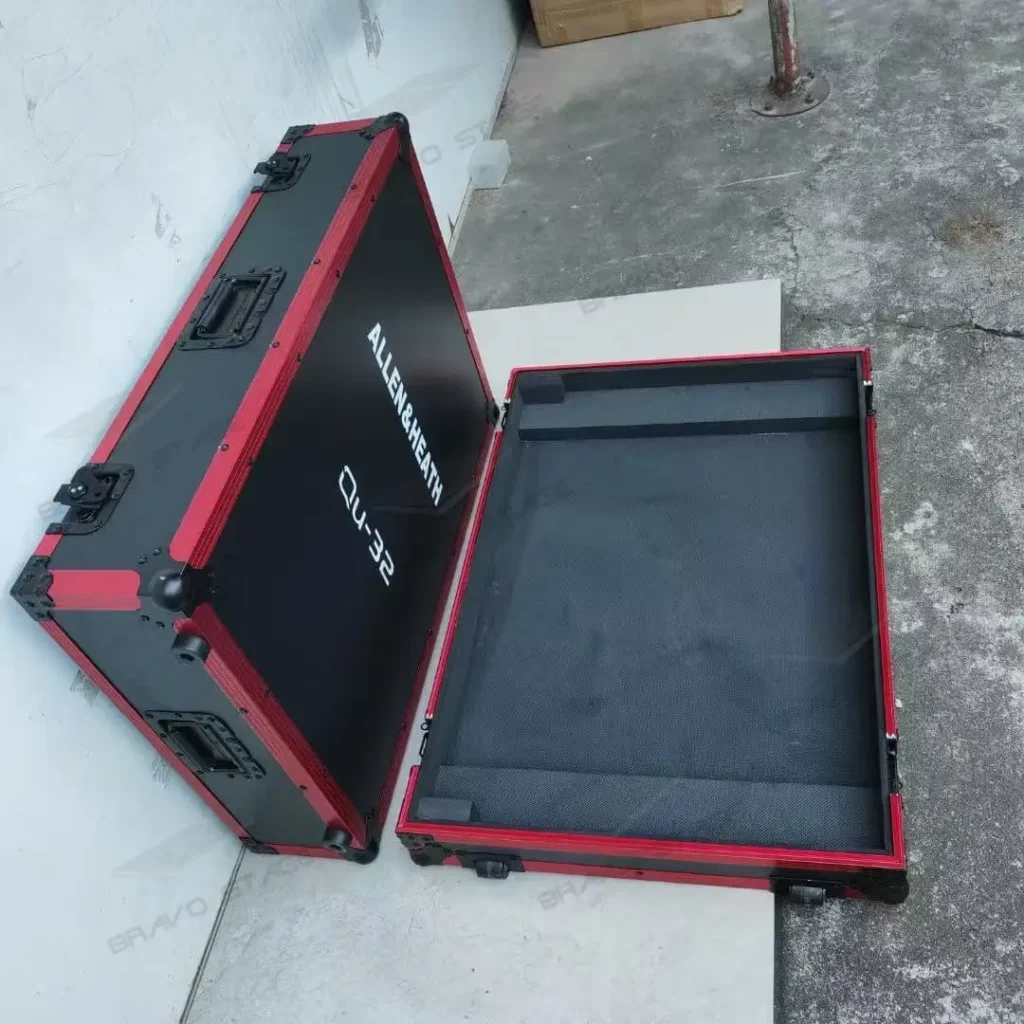 Red Color Digital Audio Mixer Flight Case for Allen &amp