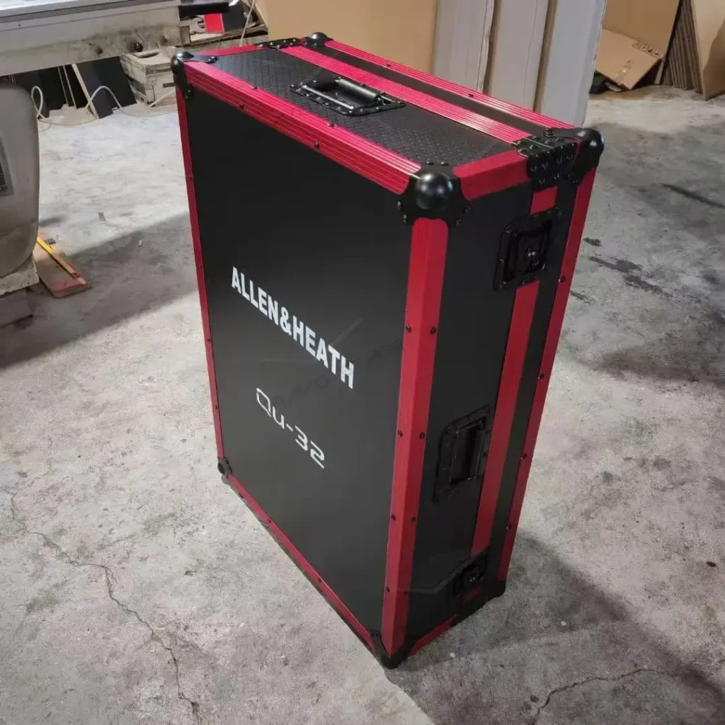 Red Color Digital Audio Mixer Flight Case for Allen &amp