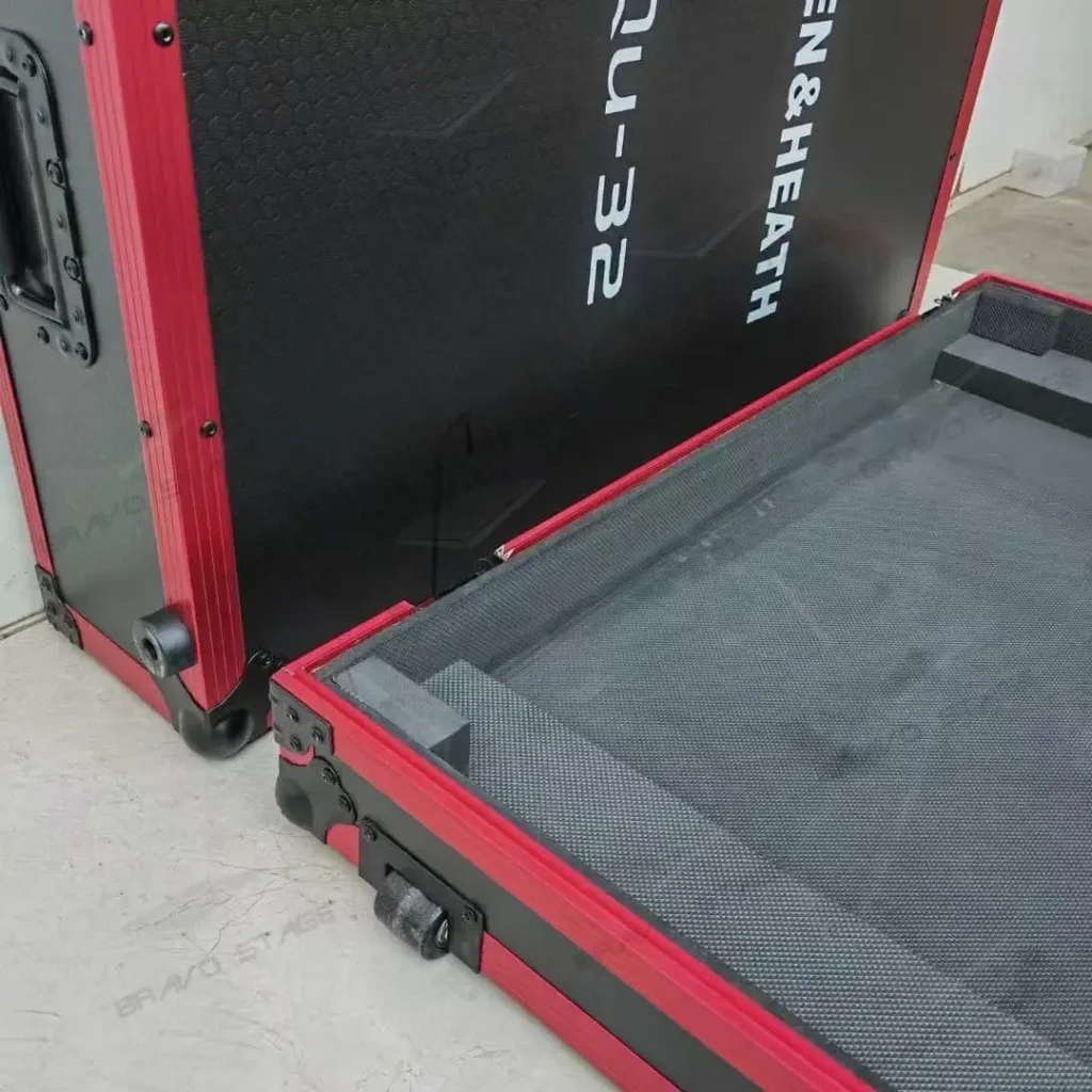 Red Color Digital Audio Mixer Flight Case for Allen &amp