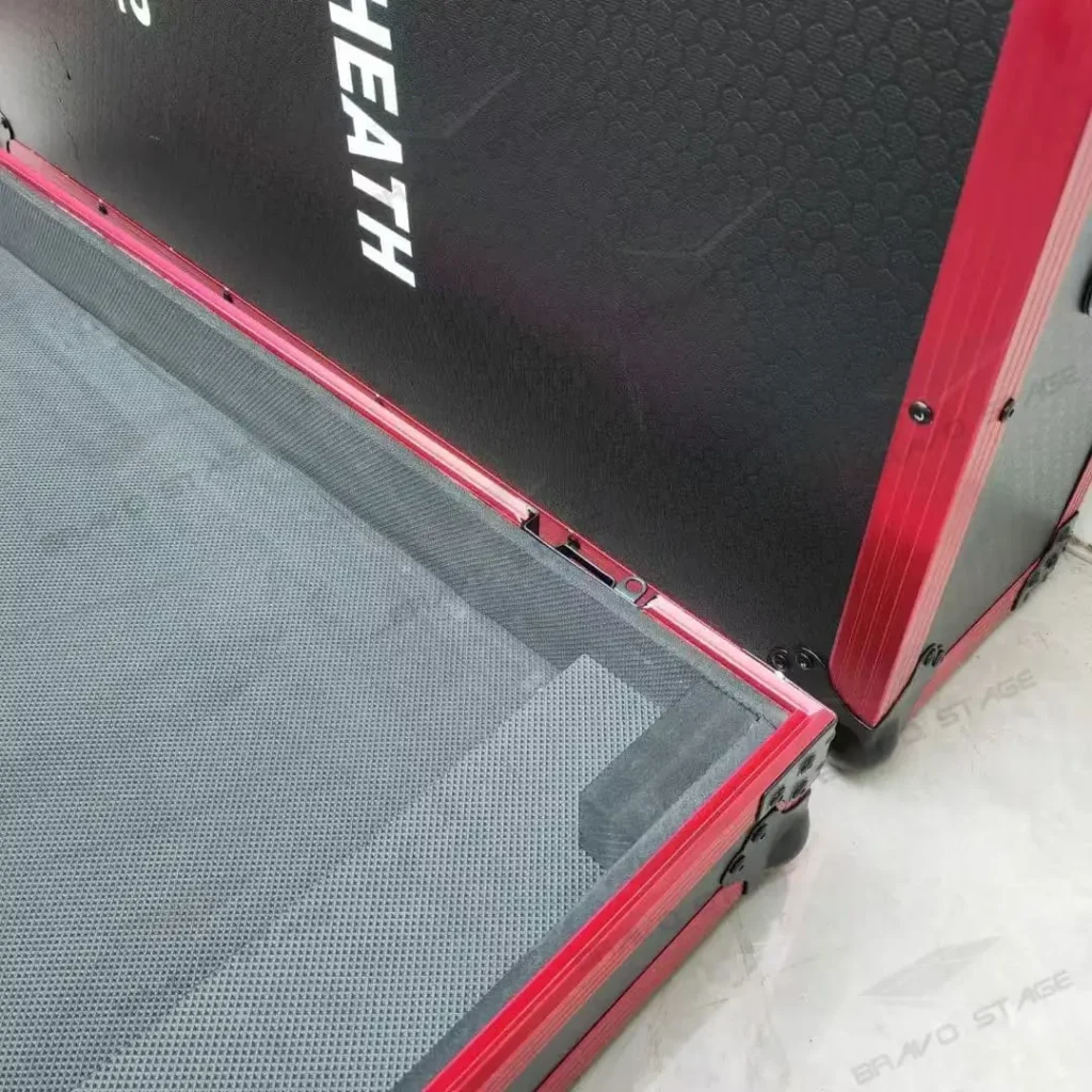 Red Color Digital Audio Mixer Flight Case for Allen &amp