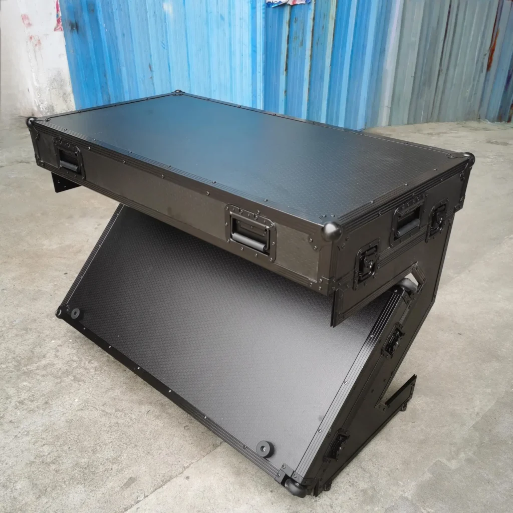 Black Fishin Portable Folding Z Style DJ Table