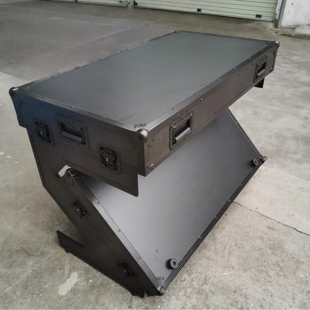 Black Fishin Portable Folding Z Style DJ Table