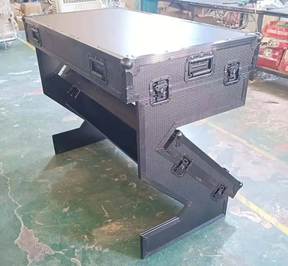 Black Fishin Portable Folding Z Style DJ Table