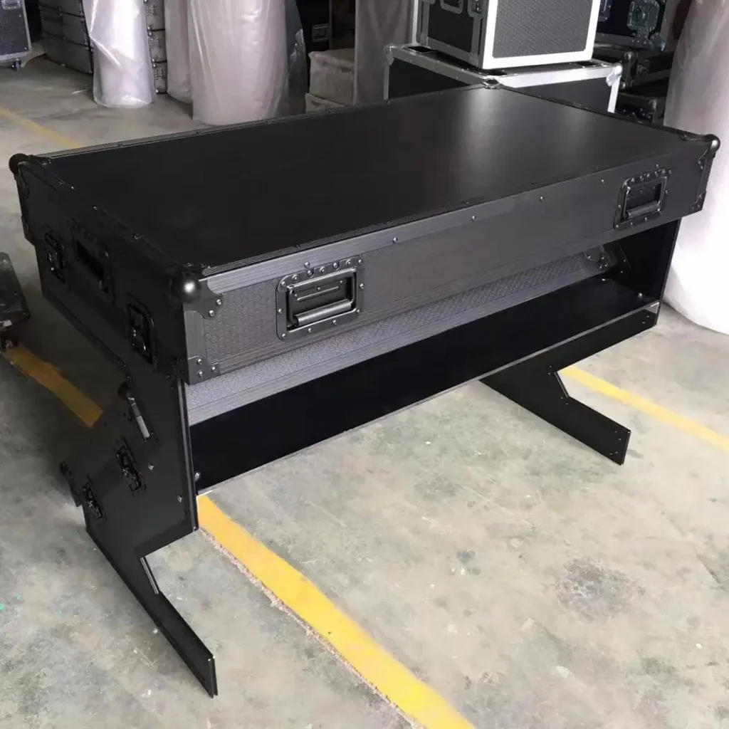 Black Fishin Portable Folding Z Style DJ Table