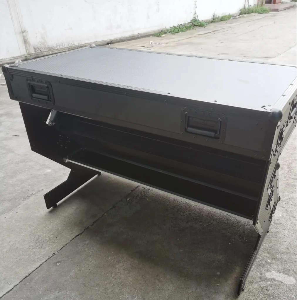 Black Fishin Portable Folding Z Style DJ Table